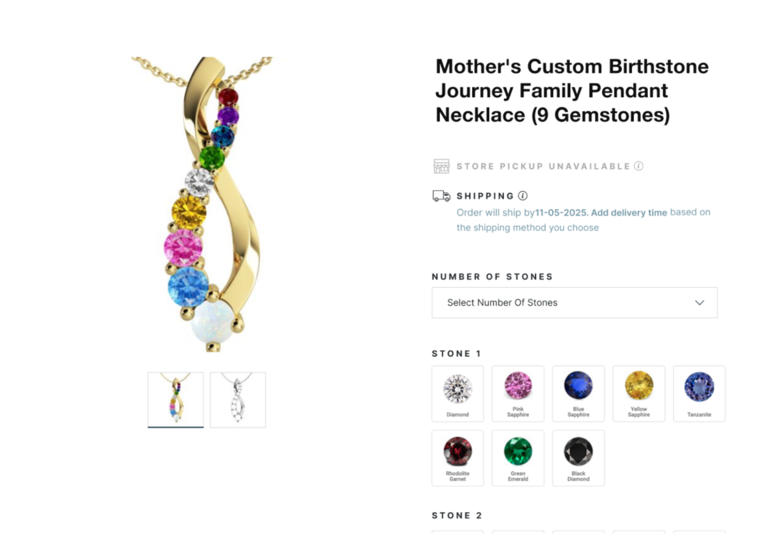Fashion jewelry collection